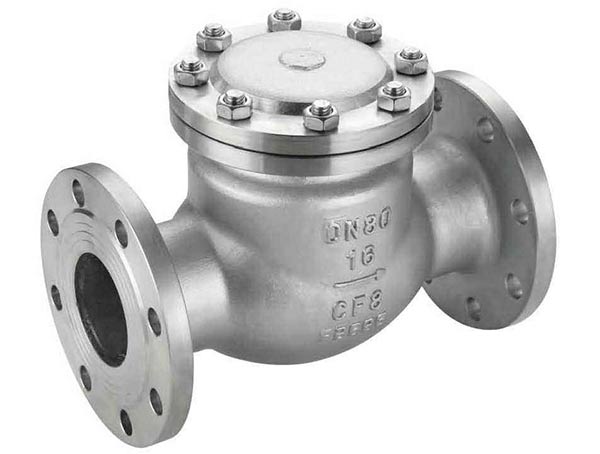 No negative pressure water supply check valve function
