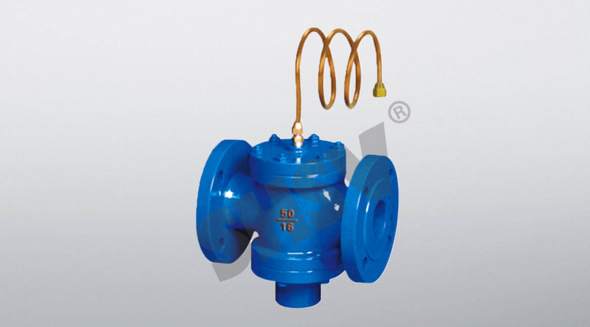 Self-operated pressure control valve 