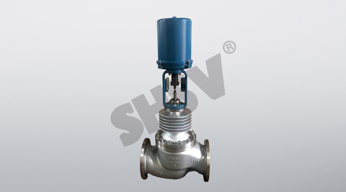 Electronic electric sleeve regulating valve