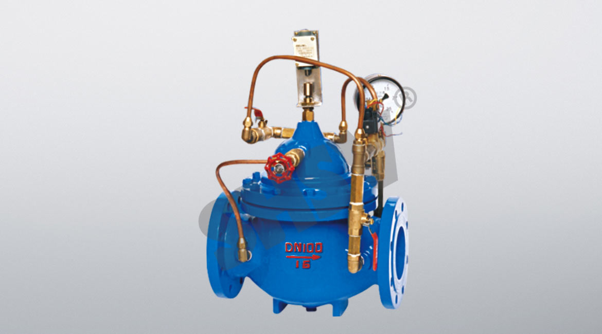 Diaphragm multi-function pump control valve 