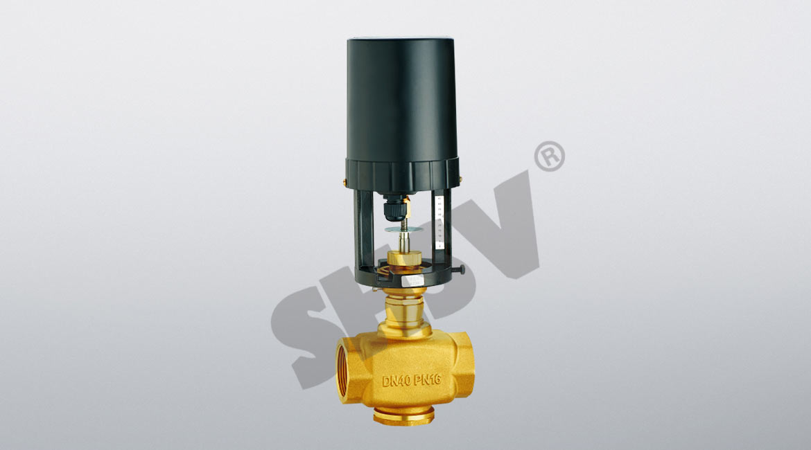 Electric proportional integral control valve