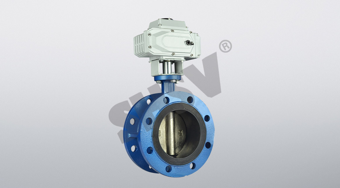 Electric Flange Soft Seal Butterfly Valve