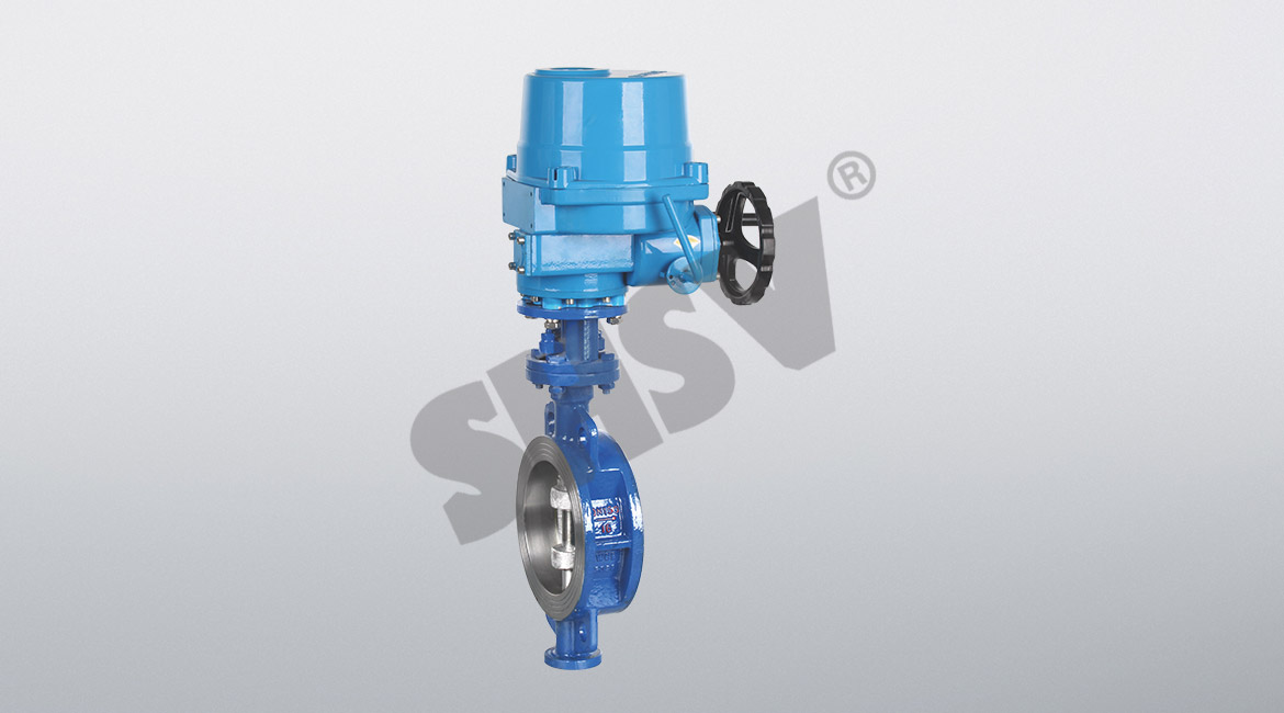 Electric clamp multi-level metal seal butterfly valve