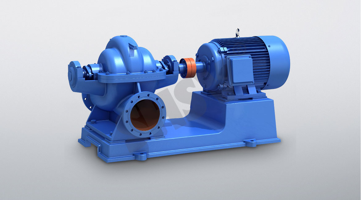 Model S, SH single stage double suction centrifugal pump